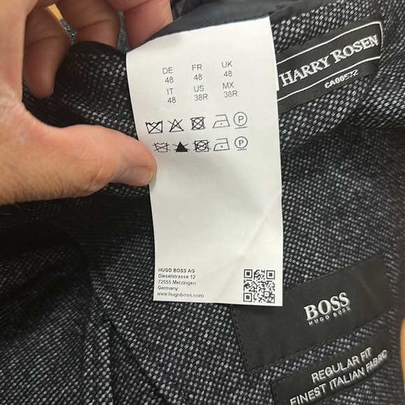 Hugo Boss/ Harry Rosen Suits Jacket -38R Made in Poland - Picture 10 of 10
